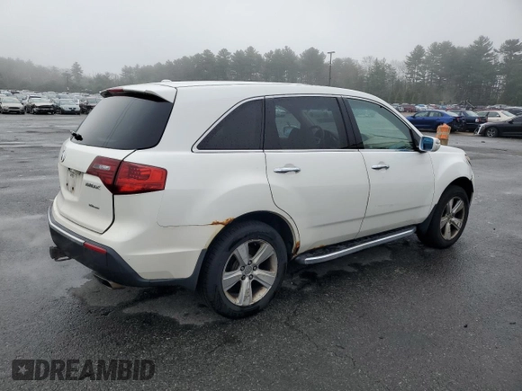 2010 Acura MDX Technology with VIN 2HNYD2H41AH502663, listed as a Copart auction lot 53908875 with 250,422 mi miles and Clean Title. Bid and sale history available at DreamBid. Image 3.