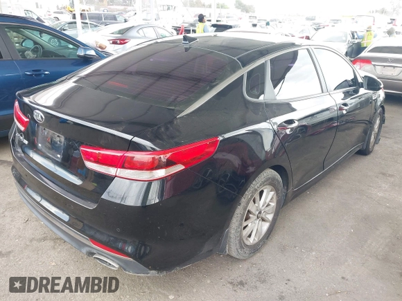 2016 Kia Optima LX with VIN 5XXGT4L30GG058329, listed as a IAAI auction lot 41914961 with 93,879 mi miles. Bid and sale history available at carsss.com. Image 4.