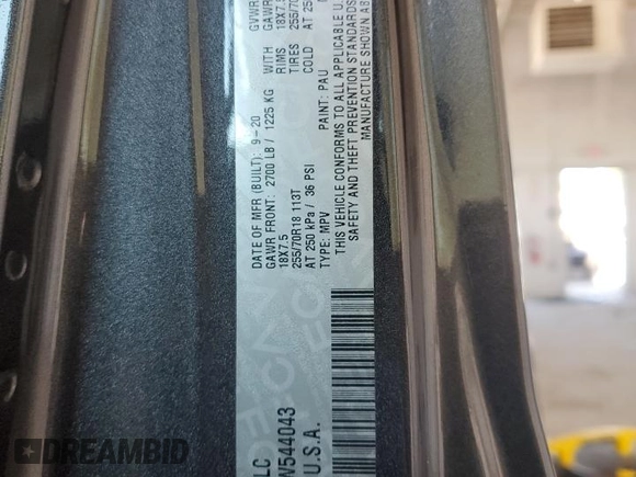 2021 Jeep Wrangler Unlimited Sport S with VIN 1C4HJXDG3MW544043, listed as a Copart auction lot 56559015 with 84,344 mi miles and Salvage title. Bid and sale history available at DreamBid. Image 12.