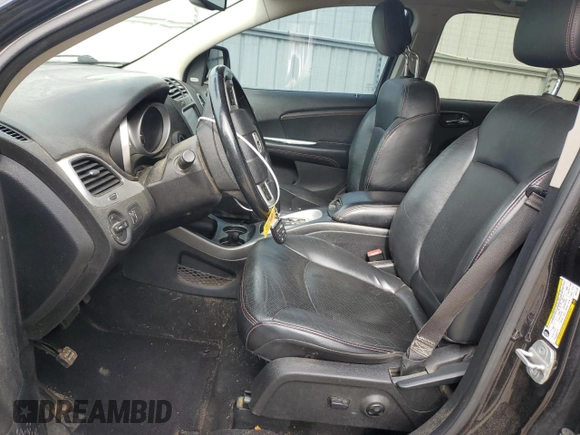 2013 Dodge Journey R/T with VIN 3C4PDDEG7DT677135, listed as a Copart auction lot 60256295 with 190,387 mi miles and Salvage title. Bid and sale history available at DreamBid. Image 7.
