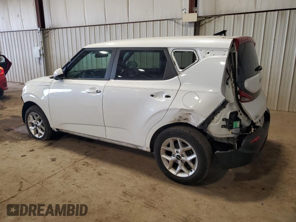 2022 Kia Soul LX with VIN KNDJ23AU6N7158570, listed as a Copart auction lot 48503525 with 57,199 mi miles and Salvage Title. Bid and sale history available at DreamBid. Image 2.