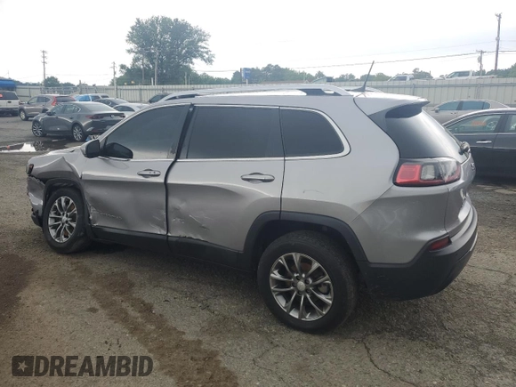 2019 Jeep Cherokee Latitude Plus with VIN 1C4PJLLB4KD332898, listed as a Copart auction lot 55090475 with 93,558 mi miles and Salvage title. Bid and sale history available at DreamBid. Image 2.