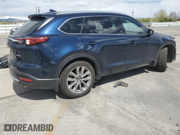 2021 Mazda CX-9 Grand Touring with VIN JM3TCBDY6M0512276, listed as a Copart auction lot 54582375 with 26,727 mi miles and Salvage title. Bid and sale history available at DreamBid. Image 3.
