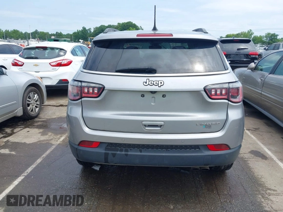2021 Jeep Compass Limited with VIN 3C4NJCCB0MT573569, listed as a IAAI auction lot 42301154 with 106,812 mi miles and . Bid and sale history available at DreamBid. Image 16.