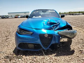 2022 Alfa Romeo Giulia Ti with VIN ZARFAMBN5N7655993, listed as a Copart auction lot 62115984 with 0 mi miles and Salvage Title. Bid and sale history available at carsss.com. Image 5.