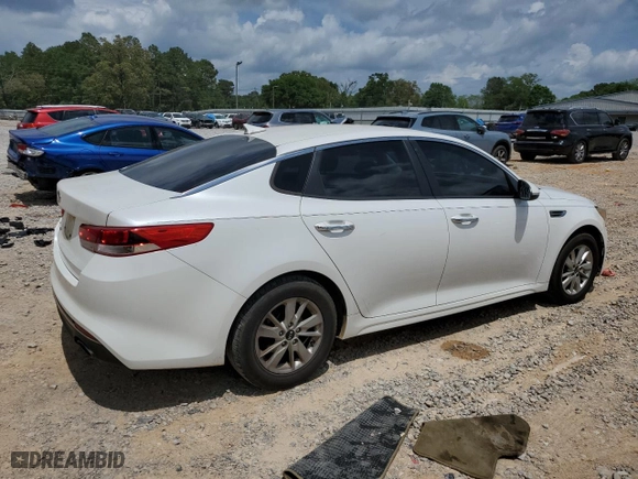 2016 Kia Optima LX with VIN KNAGT4L31G5072886, listed as a Copart auction lot 54522385 with 242,440 mi miles and Clean Title. Bid and sale history available at carsss.com. Image 3.