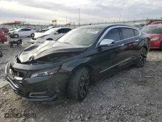 2016 Chevrolet Impala LTZ with VIN 2G1145S36G9165864, listed as a Copart auction lot 82302994 with 131,074 mi miles and Salvage Title. Bid and sale history available at carsss.com. Image 1.
