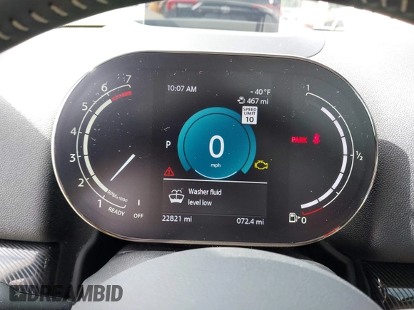 2022 MINI Countryman Cooper S with VIN WMZ83BR0XN3N96765, listed as a IAAI auction lot 42571133 with 22,821 mi miles and . Bid and sale history available at DreamBid. Image 7.