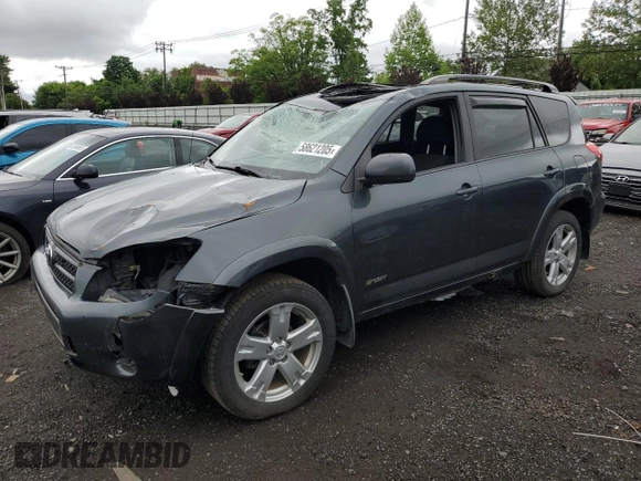 2008 Toyota RAV4 Sport с VIN JTMBD32V285169622, выставлен на аукционе Copart как лот 58621205 с пробегом 163 942 миль миль и Чистый • Clean title. История ставок и продаж доступна на DreamBid. Изображение 1.