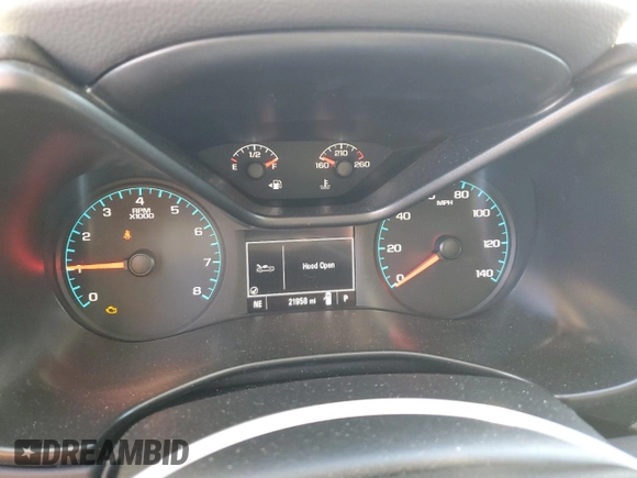 2021 GMC Canyon 4WD Elevation with VIN 1GTG6CEN4M1255429, listed as a Copart auction lot 75217524 with 21,958 mi miles and Salvage Title. Bid and sale history available at carsss.com. Image 9.