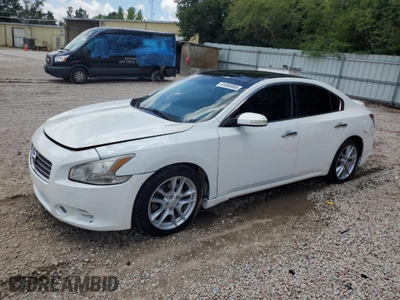 2010 Nissan Maxima SV z VIN 1N4AA5AP7AC829258, wystawiony jako Copart lot #61083055 z przebiegiem 150 458 mil mil oraz Szkoda całkowita • Salvage title. Historia ofert i sprzedaży dostępna na DreamBid. Obrazek 1.