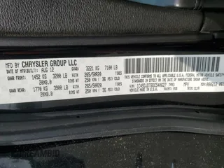 2013 Dodge Durango Crew с VIN 1C4SDJDT8DC540627, выставлен на аукционе Copart как лот 59012545 с пробегом 113 425 миль миль и Чистый • Clean title. История ставок и продаж доступна на DreamBid. Изображение 13.