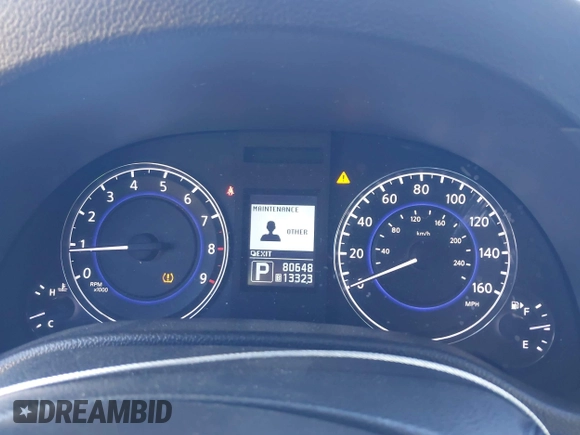 2013 Infiniti G37 IPL with VIN JN1CV6EKXDM900109, listed as a IAAI auction lot 42018484 with 80,648 mi miles and . Bid and sale history available at DreamBid. Image 7.