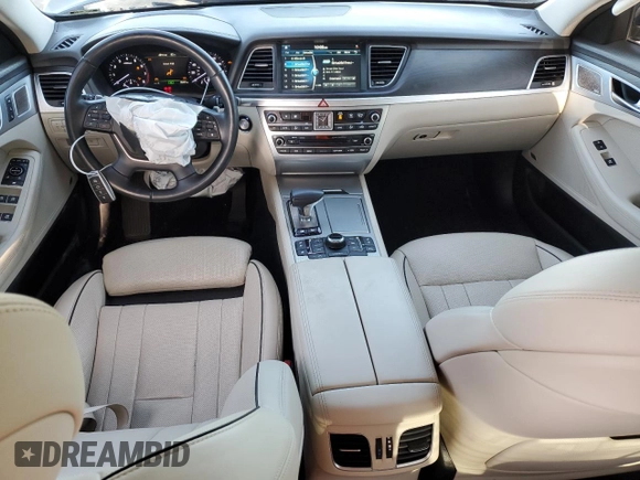 2019 Genesis G80 3.8L with VIN KMTFN4JE5KU309831, listed as a Copart auction lot 78835464 with 35,421 mi miles and Salvage Title. Bid and sale history available at DreamBid. Image 8.