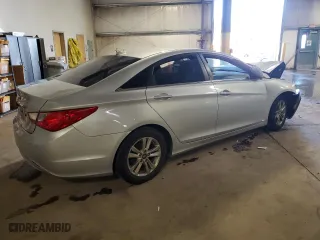 2013 Hyundai Sonata GLS with VIN 5NPEB4AC1DH687322, listed as a Copart auction lot 70328244 with 0 mi miles and Salvage Title. Bid and sale history available at carsss.com. Image 3.