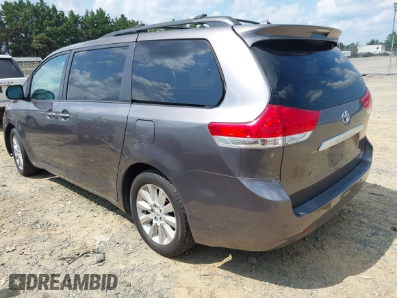 2011 Toyota Sienna XLE with VIN 5TDDK3DC2BS001541, listed as a IAAI auction lot 42731870 with 288,853 mi miles and . Bid and sale history available at DreamBid. Image 3.