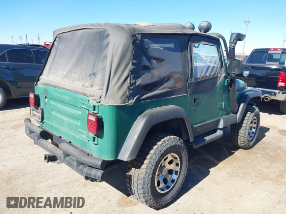 1994 Jeep Wrangler with VIN 1J4FY29S6RP430908, listed as a IAAI auction lot 41471100 with 1 mi miles. Bid and sale history available at carsss.com. Image 4.