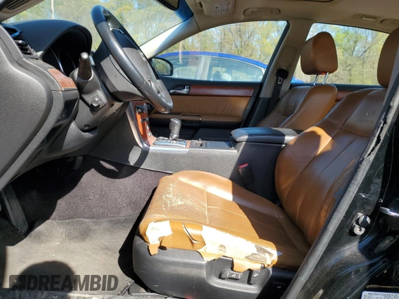 2007 Infiniti M Sport with VIN JNKAY01E97M311712, listed as a Copart auction lot 53628325 with Not Provided miles and Salvage Title. Bid and sale history available at carsss.com. Image 7.