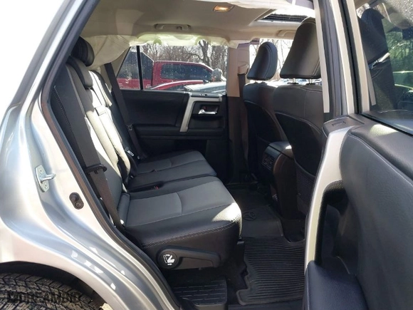 2020 Toyota 4Runner SR5 with VIN JTEBU5JR5L5767417, listed as a IAAI auction lot 41665935 with 57,297 mi miles. Bid and sale history available at carsss.com. Image 8.