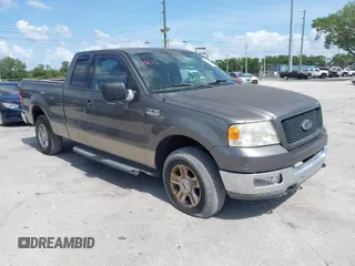 2004 Ford F-150 XLT with VIN 1FTPX14574NA33950, listed as a IAAI auction lot 41966655 with 160,523 mi miles. Bid and sale history available at carsss.com. Image 1.