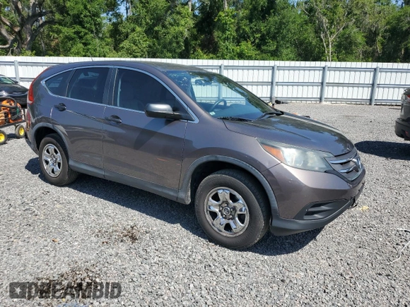 2013 Honda CR-V LX with VIN 3CZRM3H36DG709202, listed as a Copart auction lot 57304815 with 136,443 mi miles and Clean title. Bid and sale history available at DreamBid. Image 4.
