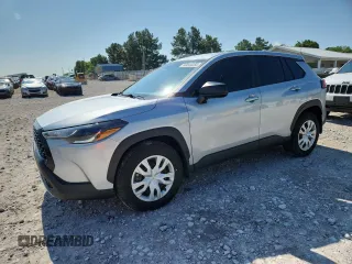 2023 Toyota Corolla Cross L с VIN 7MUAAAAG7PV049938, выставлен на аукционе Copart как лот 60044255 с пробегом 32 522 миль миль и Чистый • Clean title. История ставок и продаж доступна на DreamBid. Изображение 1.