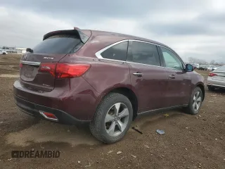 2014 Acura MDX z VIN 5FRYD4H28EB030178, wystawiony jako Copart lot #52389515 z przebiegiem Nie podano mil oraz Szkoda całkowita • Salvage title. Historia ofert i sprzedaży dostępna na DreamBid. Obrazek 3.