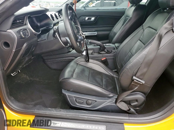2022 Ford Mustang GT with VIN 1FA6P8CF7N5106241, listed as a Copart auction lot 51381095 with 60,264 mi miles and Salvage title. Bid and sale history available at DreamBid. Image 7.
