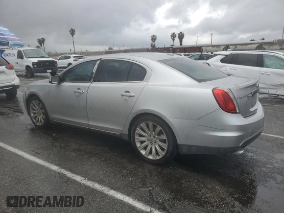 2012 Lincoln MKS with VIN 1LNHL9DR5CG804793, listed as a Copart auction lot 48966795 with 111,097 mi miles and Clean Title. Bid and sale history available at DreamBid. Image 2.