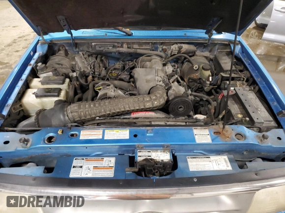 1995 Ford Ranger XLT with VIN 1FTDR15X7SPB20603, listed as a Copart auction lot 78269074 with 215,551 mi miles and Salvage Title. Bid and sale history available at DreamBid. Image 11.