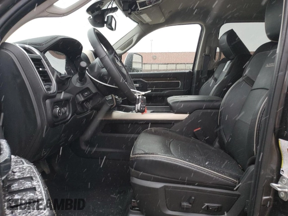 2023 Ram 2500 Laramie with VIN 3C6UR5FL5PG616179, listed as a Copart auction lot 84209194 with 0 mi miles and Salvage Title. Bid and sale history available at carsss.com. Image 7.