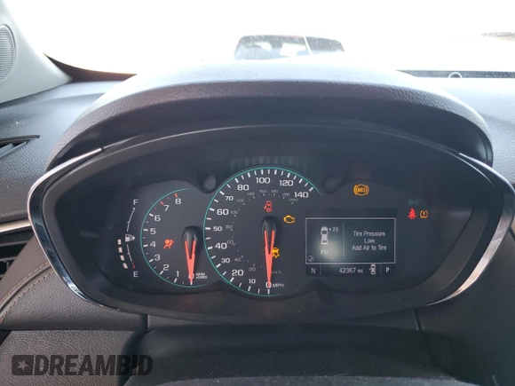 2019 Chevrolet Trax LS with VIN 3GNCJKSB2KL206857, listed as a Copart auction lot 50194705 with 42,367 mi miles and Salvage Title. Bid and sale history available at carsss.com. Image 9.