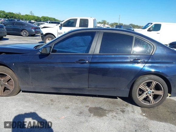 2015 BMW 3 Series 328i with VIN WBA3A5G55FNS91189, listed as a IAAI auction lot 41296279 with 115,120 mi miles. Bid and sale history available at carsss.com. Image 15.