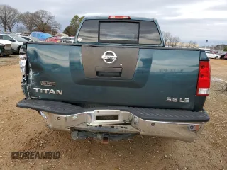 2006 Nissan Titan LE with VIN 1N6BA07A46N543879, listed as a Copart auction lot 42840055 with 270,635 mi miles and Salvage Title. Bid and sale history available at DreamBid. Image 6.