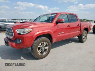 2017 Toyota Tacoma SR5 with VIN 3TMAZ5CN9HM047177, listed as a Copart auction lot 53431405 with 85,045 mi miles and Salvage Title. Bid and sale history available at carsss.com. Image 1.