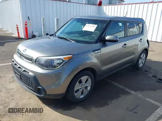 2016 Kia Soul with VIN KNDJN2A29G7341027, listed as a IAAI auction lot 41871793 with 104,098 mi miles. Bid and sale history available at carsss.com. Image 2.