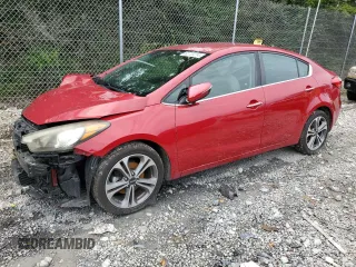 2016 Kia Forte EX z VIN KNAFX4A87G5612031, wystawiony jako Copart lot #62722214 z przebiegiem 124 837 mil mil oraz Nie do naprawy • Non repairable. Historia ofert i sprzedaży dostępna na DreamBid. Obrazek 1.
