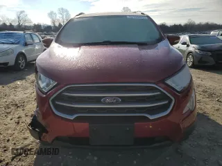2019 Ford EcoSport SE with VIN MAJ6S3GLXKC253792, listed as a Copart auction lot 45158665 with 80,666 mi miles and Salvage Title. Bid and sale history available at carsss.com. Image 5.