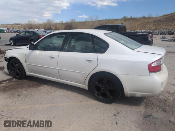 2008 Subaru Legacy with VIN 4S3BL616986224432, listed as a Copart auction lot 53734355 with 203,928 mi miles and Salvage title. Bid and sale history available at DreamBid. Image 2.