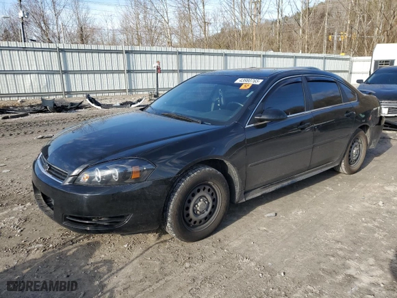 2010 Chevrolet Impala Police Police with VIN 2G1WD5EM3A1220187, listed as a Copart auction lot 43980765 with 136,909 mi miles and Salvage Title. Bid and sale history available at carsss.com. Image 1.