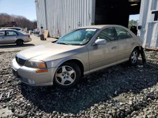 2000 Lincoln LS with VIN 1LNHM86S5YY871886, listed as a Copart auction lot 49457345 with 0 mi miles and Salvage Title. Bid and sale history available at carsss.com. Image 1.
