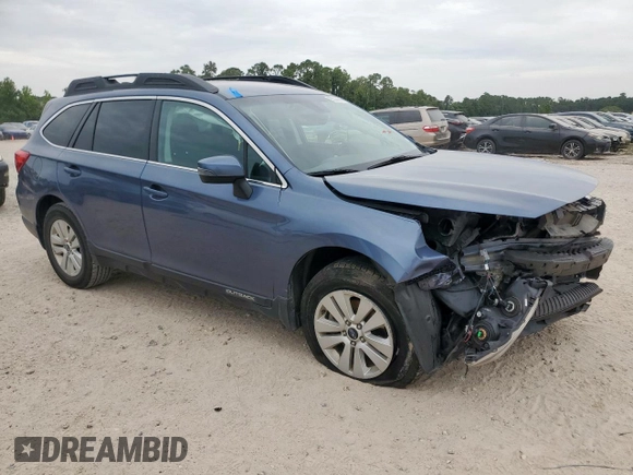 2017 Subaru Outback Premium with VIN 4S4BSAFC7H3404218, listed as a Copart auction lot 65536605 with 69,490 mi miles and Salvage title. Bid and sale history available at DreamBid. Image 4.