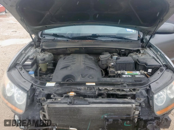 2009 Hyundai Santa Fe Limited z VIN 5NMSH13E99H313365, wystawiony jako Copart lot #63736905 z przebiegiem 152 151 mil mil oraz Szkoda całkowita • Salvage title. Historia ofert i sprzedaży dostępna na DreamBid. Obrazek 12.