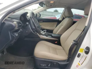 2018 Lexus IS 300 with VIN JTHC81D23J5028658, listed as a Copart auction lot 61391055 with 42,566 mi miles and Salvage title. Bid and sale history available at DreamBid. Image 7.