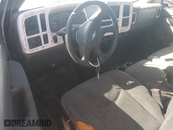 2004 Chevrolet Silverado 1500 Work Truck with VIN 1GCEC19V84E385253, listed as a Copart auction lot 49457334 with 0 mi miles and Salvage Title. Bid and sale history available at carsss.com. Image 8.