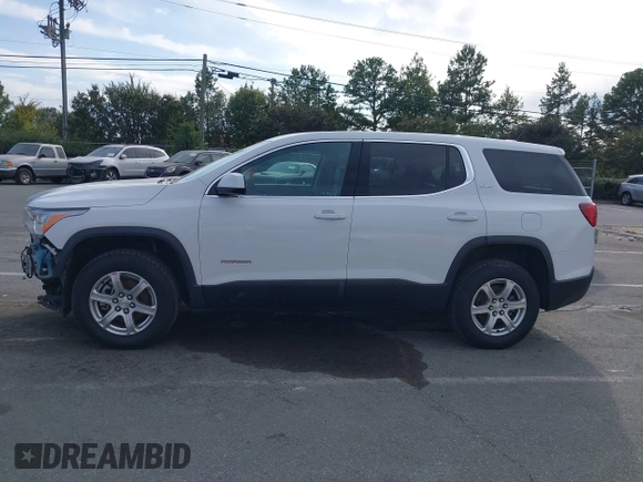 2019 GMC Acadia SLE with VIN 1GKKNKLA4KZ255943, listed as a IAAI auction lot 40596350 with 153,925 mi miles. Bid and sale history available at carsss.com. Image 14.