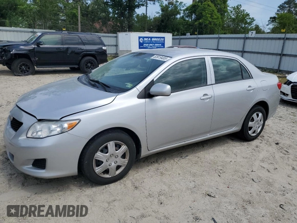 2009 Toyota Corolla with VIN 1NXBU40E69Z138269, listed as a Copart auction lot 53919485 with 97,466 mi miles and Clean Title. Bid and sale history available at carsss.com. Image 1.
