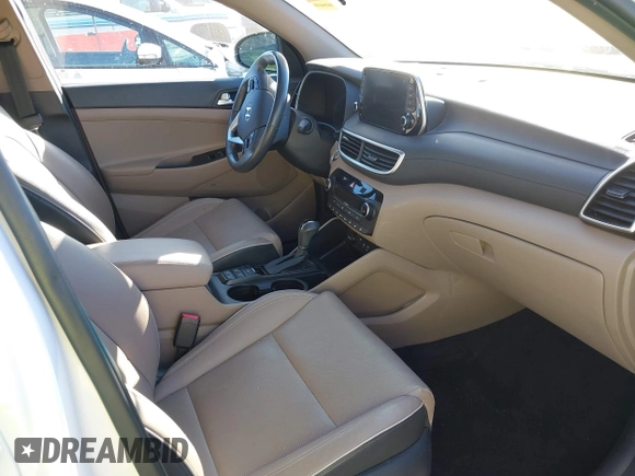 2019 Hyundai Tucson Ultimate with VIN KM8J3CAL2KU903389, listed as a IAAI auction lot 41421264 with 73,326 mi miles. Bid and sale history available at carsss.com. Image 5.