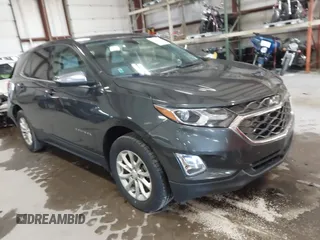 2019 Chevrolet Equinox LT with VIN 2GNAXUEV7K6113098, listed as a IAAI auction lot 41218077 with 98,553 mi miles and . Bid and sale history available at carsss.com. Image 1.