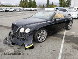 2007 Bentley Continental GT z VIN SCBDR33W57C043429, wystawiony jako Copart lot #41155393 z przebiegiem 99 721 mil mil oraz . Historia ofert i sprzedaży dostępna na DreamBid. Obrazek 1.